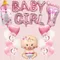 18Pcs Baby Girl Boy Foil Balloons Set Gender Reveal Themed Bottle Baby Helium Balloon Baby Shower