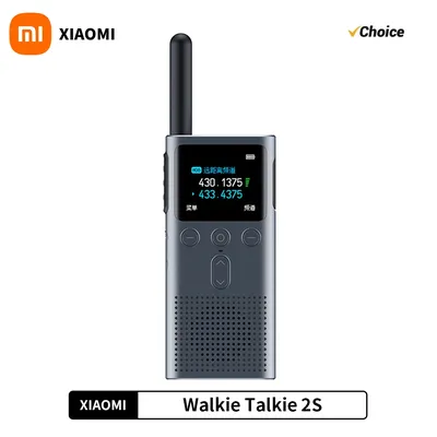 Xiaomi Walkie-talkie 2S Upgraded Version Ultra-light Ultra-thin Support Bluetooth Headset Connection Ultra-long Standby Outdoor
