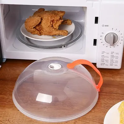 1Pcs Round proof Microwave Oven Food Cover With Part Fresh-keeping Cover Refrigerator Cookware