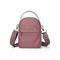 Damen Handtasche Umhängetasche Nylon Täglich Reißverschluss Hohe Kapazität Klappbar Leichtgewichtig Weihnachtsbaum Schwarz Leicht Rosa Pudriges Rosa