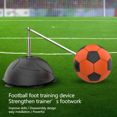 Football Training Equipment Soccer Ball Kicking Stand For Adult Kids Football Kick Trainer Footworks