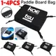 1-4PC Paddle Board Bag Surf Borsa da ponte impermeabile Stand Up Paddle Board Borsa di immagazzinaggio per Kayak Paddle Board Paddle Surf Accessori