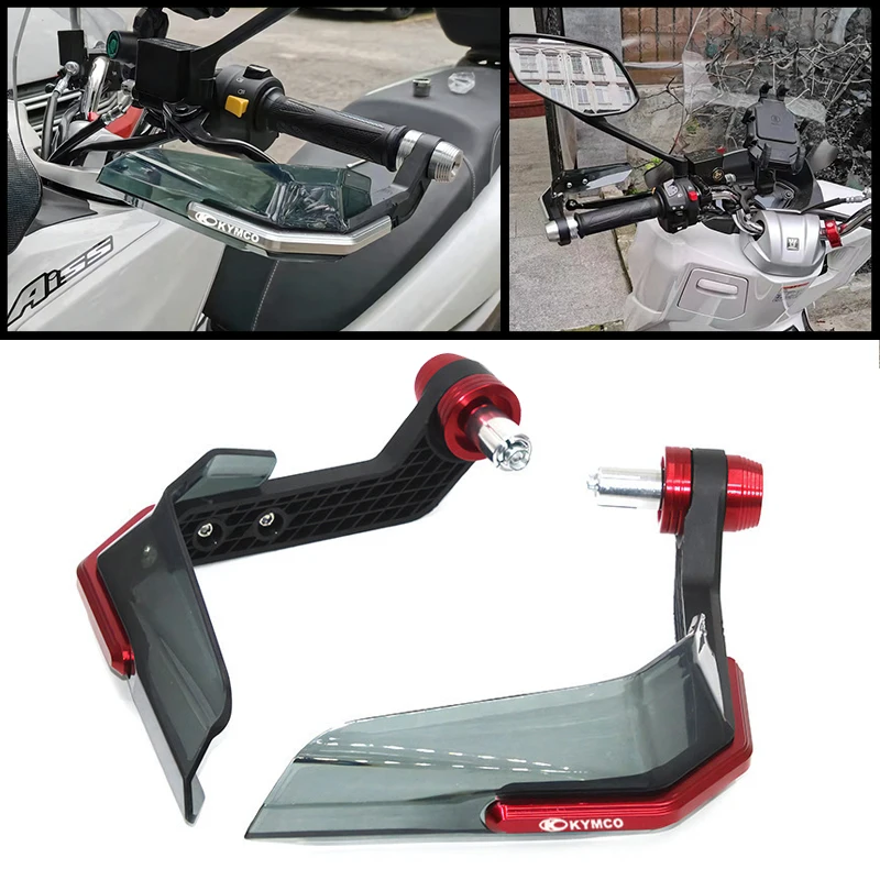 Per KYMCO Downtown 125 200 250 300/i 350i k-xct 300 Xciting 250 300 400/i TUTTO IL ANNO Paramani Scudo Protezione per le mani Parabrezza
