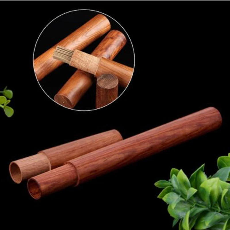 Natürliche Holz Weihrauch Stick Rohr Halter Hause Düfte Für Schlaf Gesundheit Hause Eingerichtet Palisander Fall Stick Weihrauch Lagerung Box Image