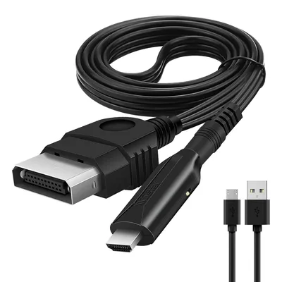 Konsole Für Xbox Zu HDMI-kompatibel Konverter Digital Video Audio Adapter für Xbox zu HDTV Monitor (720p/1080p)