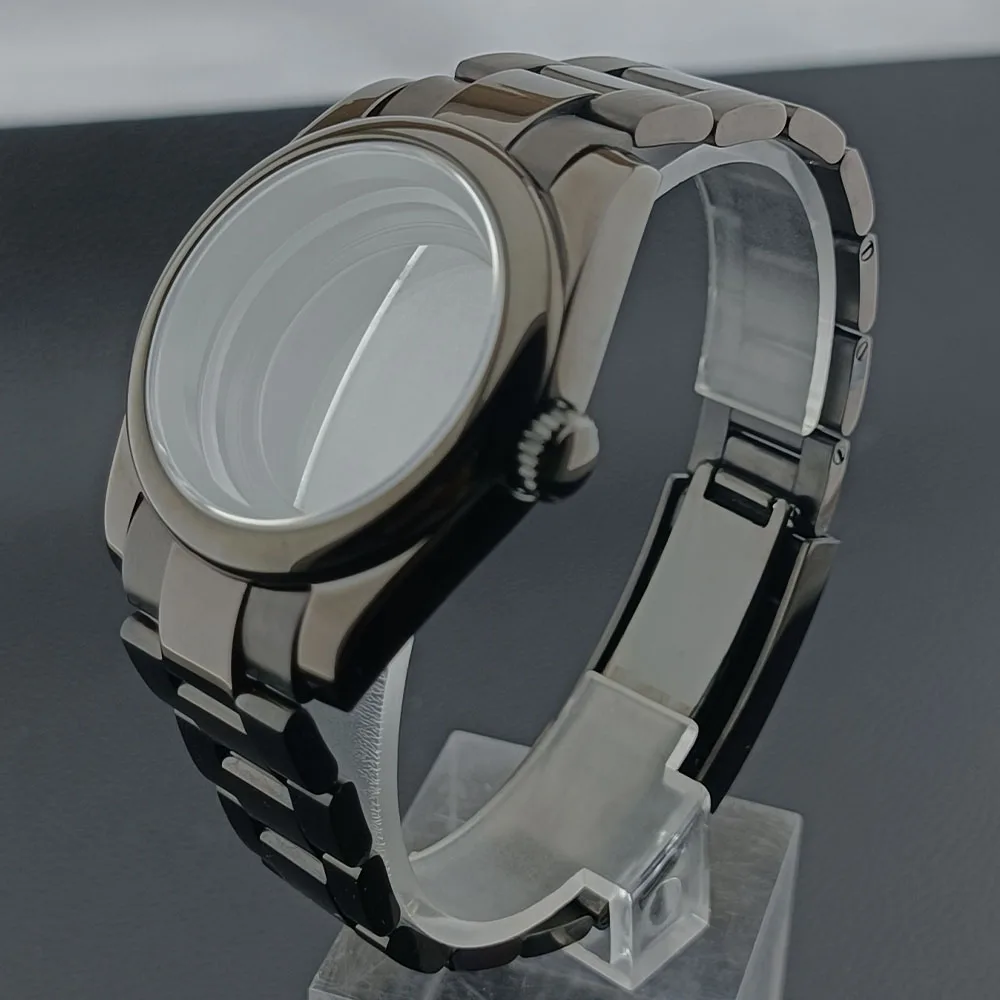 36/39mm Edelstahlgehäuseteile, passend für Nh34/Nh35/Nh36 Uhrwerk, 28,5mm Zifferblatt, Saphirglas, Uhrengehäuse, 20mm Armband Image