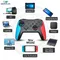 Gaminja mg25z drahtloser controller bluetooth gamepad für nintendo switch ps3 pc joystick dual vibration gamepad lag frei