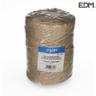 EDM - E3/87819 hilo natural yute biodegradable 3 con bobina 750G/200MTS