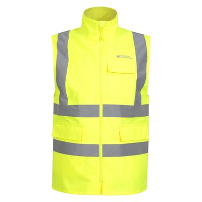 Mountain Warehouse Unisex Erwachsene Wasserdicht Arbeit Hi-Vis Vest (Gelb) Image