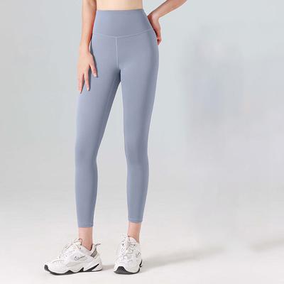 Women's Gym Leggings Joggers Leggings Basic Lightweight High Waist Yoga Fitness Gym Workout Pants Light Brown Black White Fall Winter Sports Activewear Micro-elastic Skinny