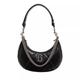 Marc Jacobs Hobo Bags - The Curve Shoulder Bag - Gr. unisize - in Schwarz - für Damen - aus Metallkette & Textil & Leder & Leder