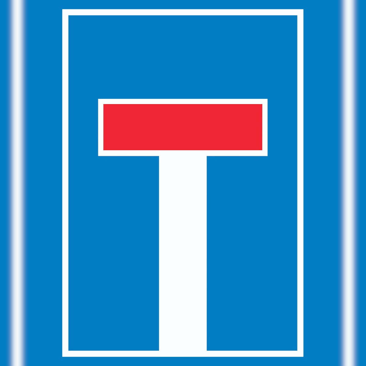 Sackgasse Schild A1 (594x841mm) Image