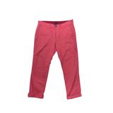 J. Crew Pants | J Crew Flex Men’s Size 34x30 Solid Red Straight Leg Chinos Pants | Color: Red | Size: 34