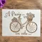 A4 29*21 cm vélo Mandala bricolage pochoirs peinture murale Scrapbook coloriage gaufrage Album