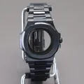 Earch tiers de montre de luxe noirs pour hommes pièces de bracelets de montre Nautilus modifié