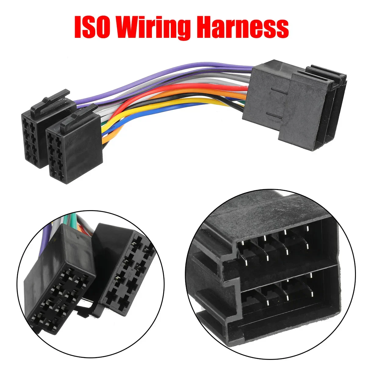 Auto Stereo Radio Player ISO Kabelbaum Stecker Für Holden für Mercedes Commodore VY VZ Astra Vectra Barina Image