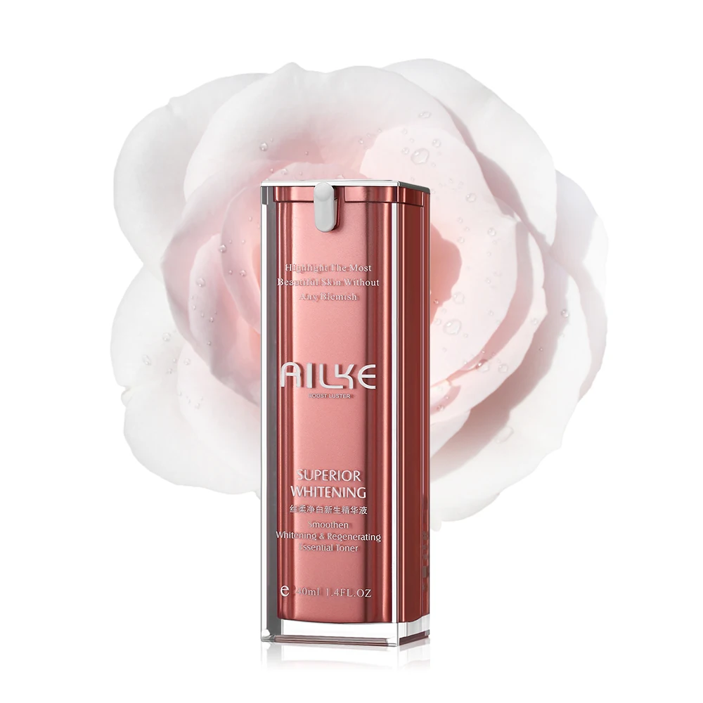 AILKE Superior Lightening Face Serum, saubere Haut, aufhellend, feuchtigkeitsspendend, feuchtigkeitsspendend, reduziert dunkle Flecken, Pigmentierung, Melanin Image