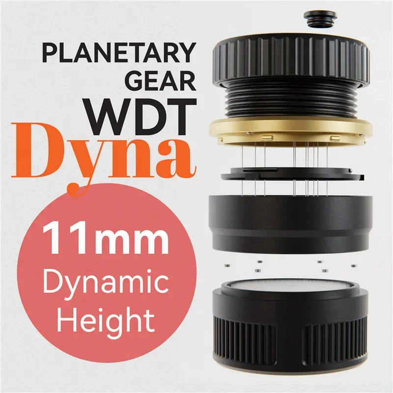 Kaffee mixer Nadel verteiler höhen verstellbar Planeten spinn gerät Spiro graph Espresso WDT Werkzeug Spinner Barista Werkzeuge Image