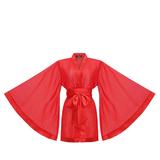 KÃ‚femme Cosmic Sheer Sexy Robe - Red - XS/S