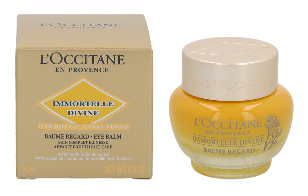L'Occitane Immortelle Divine Eye Balm. Image