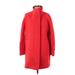 J.Crew Wool Coat: Red Jackets & Outerwear - Women's Size 8