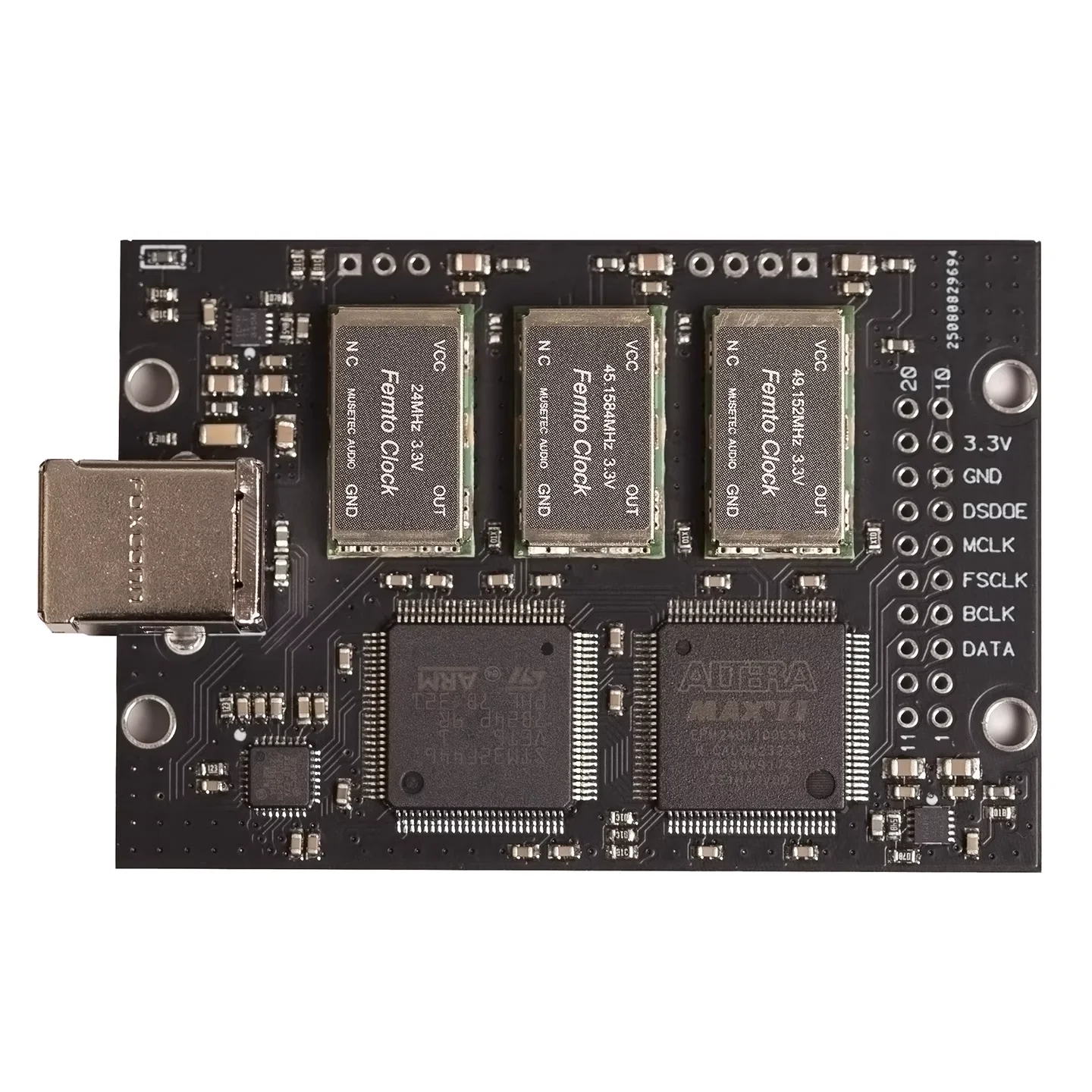 Fortschrittliches USB-Audio-Digitalschnittstellenmodul DSD1024/PCM768, aufgerüstet in Italien Amanero Combo384 Image