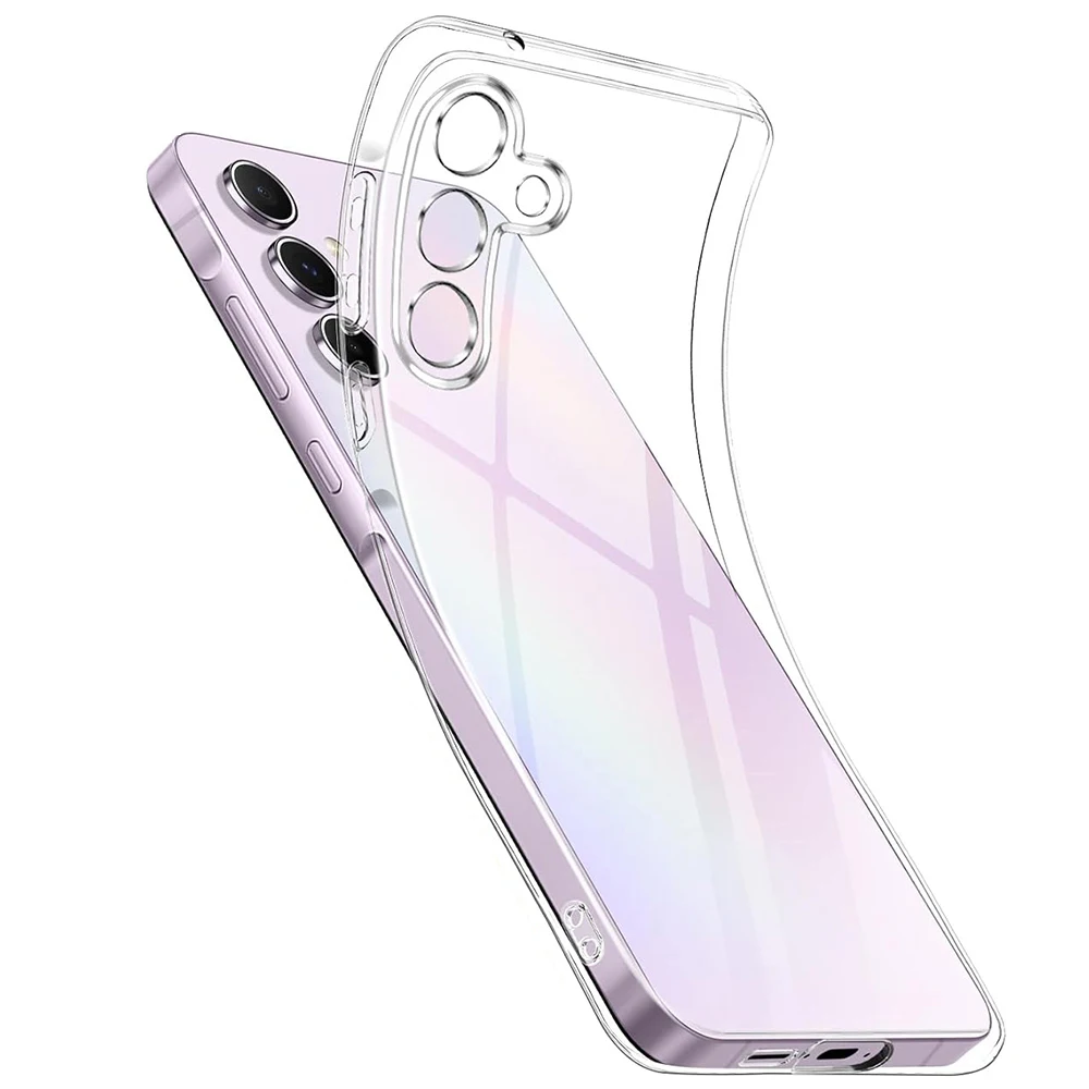 Ultra Thin Silicone Soft Case For Samsung Galaxy S24 S23 S22 S21 S20 FE Plus Ultra 5G Transparent Clear Back Cover Shell Slim