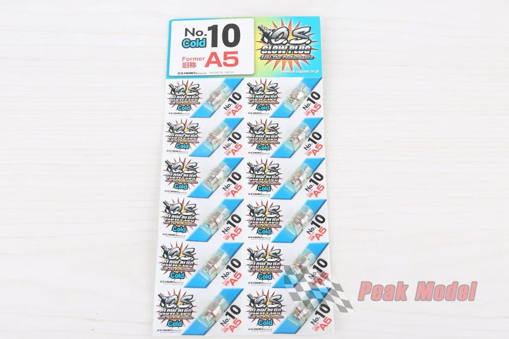 100% original os no.10 a5 o. s. Glühkerzen Nr. 10 für Nitro motor Image