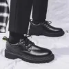 Mode Leder Männer Casual Schuhe Atmungsaktive Handgemachte Herren Business Schuhe Klassische Schwarz Schuhe Wohnungen Männer Kleid Schuhe Mokassins