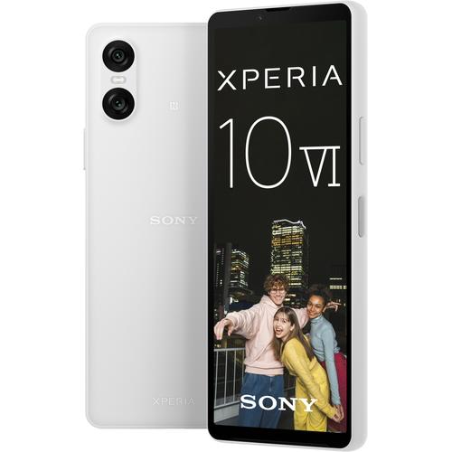 "SONY Smartphone ""Xperia 10 VI"" Mobiltelefone weiß Smartphone Android"
