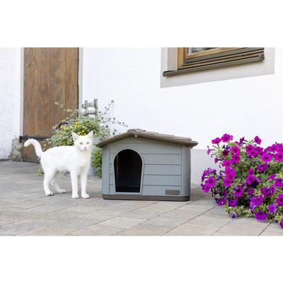 Kerbl - Katzenhaus Paola Eco (auch geeignet fŸr kleine Hunde, 60 x 51 x 41 cm)