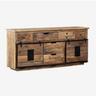 Uain Sideboard aus Mangoholz Mango-Holz - Mango-Holz - Sklum