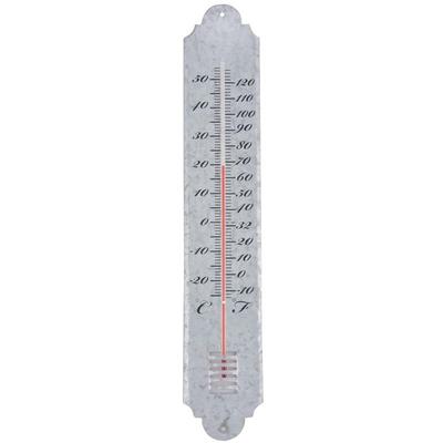 Esschert Design - Altzink-Thermometer 50 cm