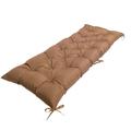 Cuscini per sedie da esterno 100% impermeabili e resistenti al sole, cuscini per sedie in legno, cuscini per panche, sedie a dondolo, non sfoderabili, per esterni, patio, giardino, prato, cortile