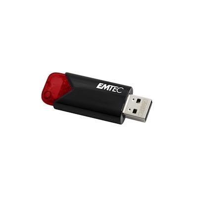 EMTEC Click Easy - 16 GB - USB Typ-A - 3.2 Gen 2 (3.1 Gen 2) - Ohne Deckel - Schwarz - Rot