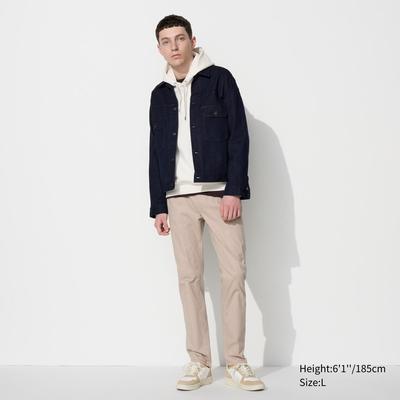 Uniqlo - Cotton Ultra Stretch Skinny Colour Jeans - Beige - XL