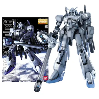 Bandai Genuine Gundam Model Kit Anime Figure MG Zeta Plus MSZ-006C1 Collection Gunpla Anime Action