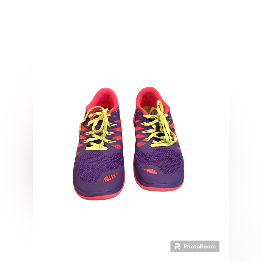 Nike Shoes | Uec-Women’s Nike - Nike Free 5.0. These Are Super Fun And Colorful. | Color: Pink/Purple | Size: 6.5