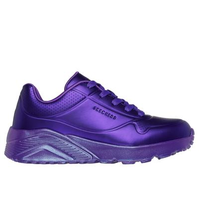 Skechers Girl's Uno Lite - Jewel Mode Sneaker | Size 1.5 | Purple | Synthetic