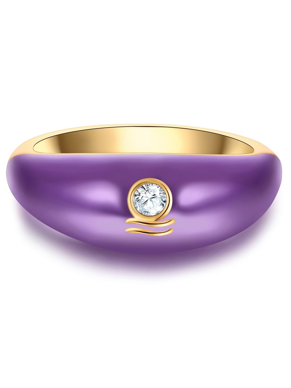 Glanzstücke München Ring Damen gold, 48 Image