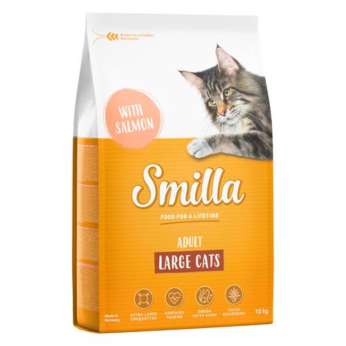 Sparpaket Smilla 2 x 10 kg - Adult Large Cats mit Lachs