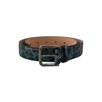 Taillengurtel aus Metall mit Leopardenmuster Image