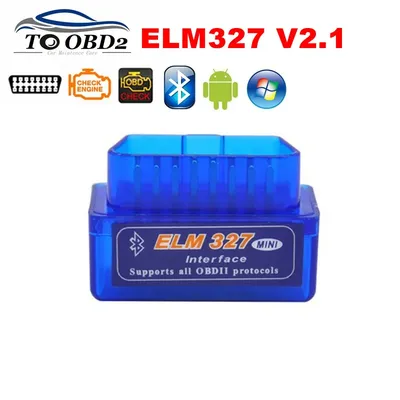 Car Diagnostic Scanner ELM327 Bluetooth V2.1 OBD2 CAN-BUS Tester Supports Android Torque/Symbian