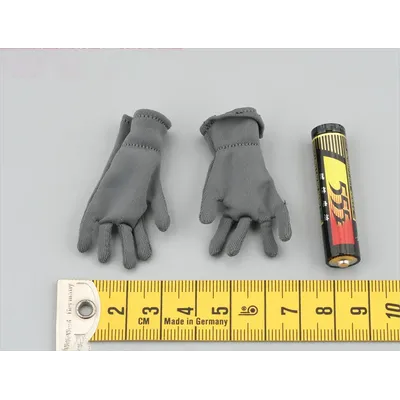 1/6 Scale GM652 WWII Field Male Grey Gloves Model for 12''Figures DIY Accessories