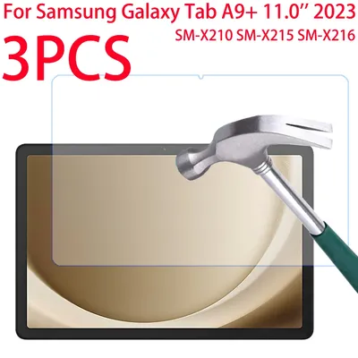 3PCS HD Tempered Glass Screen Protector For Samsung Galaxy Tab А9+ Plus 11 inch 2023 Tablet