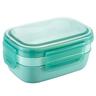 contenitore per il pranzo 1900 ml, contenitore per il pranzo bento box back to school con 5 scomparti, contenitore per il pranzo a tenuta stagna sostenibile con cucchiaio, contenitore per il pranzo