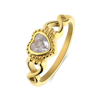 Lucardi Ring Stahl 60mm Damen Image