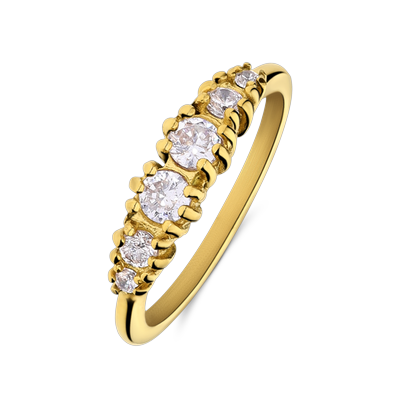 Lucardi Ring Stahl 57mm Damen Image