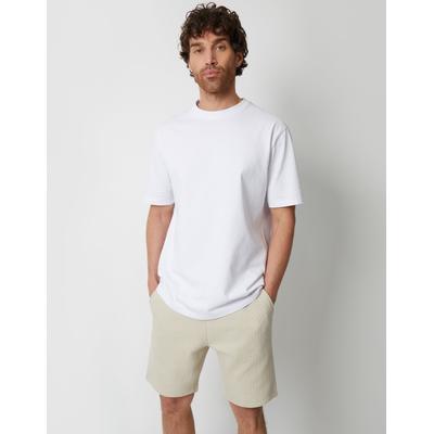 Threadbare Men's Stone Textured Sweat Shorts