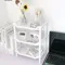 Étagère de rangement de cuisine épaisse, étagère de rangement au sol de salle de bain, organisateur de salle de bain multicouche, étagère de rangement de cosmétiques de bureau